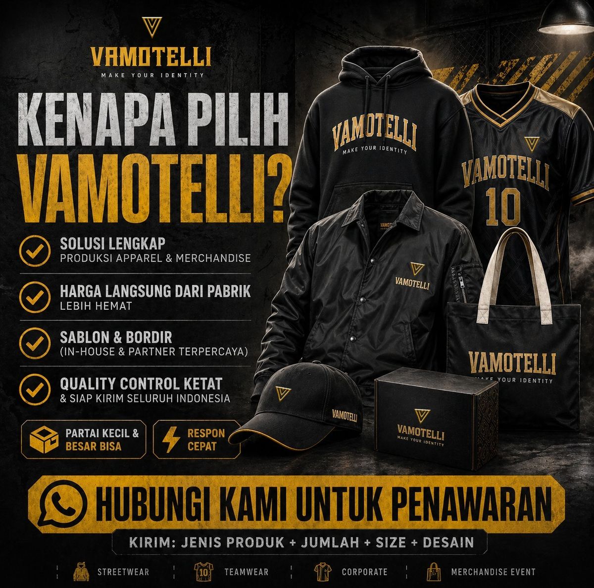Kenapa pilih Vamotelli